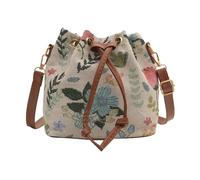 Women Eimer Bag Ethnic Styles Schultermodische Kordelmesser Weibliche Boten Messenger Shopping Dating Draw String Crossbody For Women Eimer Schultermodes Messenger