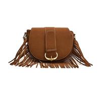Women Fringe Shoulder Bag Vintage Hobo PU Crossbody Bag with Adjustable | Women Small Fringe Shoulder Bag with PU fringe, crossbody, adjustable strap, ideal for outdoor travel