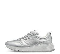 Tamaris Da.-Schnürer für Damen, silber, Gr. 37 EU