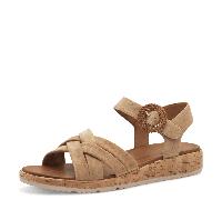 Women Sandals braun TAN - Gr. - 39