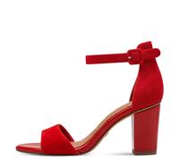 Women Sandals RED SUEDE - Gr. - 39