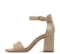 Tamaris Damen Klassische Ballerinas, Frauen Flats,Comfort Lining,TOUCHit-Fußbett,Slip-ons,klassisch elegant,Ballerinen,TAN Comb,41 EU