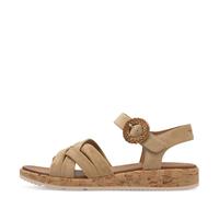 Damen-Sandalette TAN - Gr. - 38