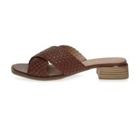 Women Slides COGNAC NAPPA - Gr. - 39
