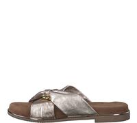 Marco Tozzi Da.-Pantolette für Damen, gold, Gr. 36 EU