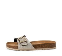 Damen-Pantolette LIGHT GOLD STRUCTURE - Gr. - 42