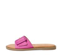 Tamaris Damen Mules Pantoletten Leder Blockabsatz Sommer; PINK/pink; 38 EU