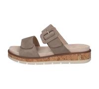 Women Slides TAUPE SUEDE - Gr. - 39