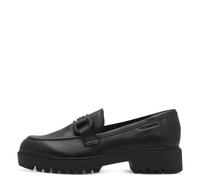 Women Slip-on BLACK LEATHER - Gr. - 39