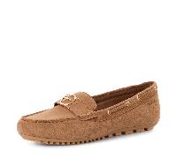 Tamaris Damen Slipper Leder, braun, 38 EU