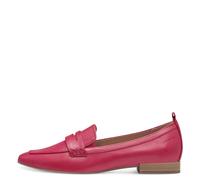 Tamaris Comfort Damen Slipper aus Leder mit Blockabsatz, Rosa (Fuxia), 39 EU