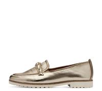 Tamaris Damen Klassische Ballerinas, Frauen Flats,Comfort Lining,TOUCHit-Fußbett,Slip-ons,klassisch elegant,Ballerinen,Bronce,41 EU
