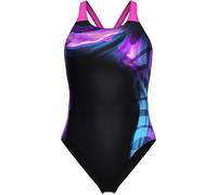 WOMEN'S ARENA DREAMHLINE SWIMSUIT V BACK BLACK 36