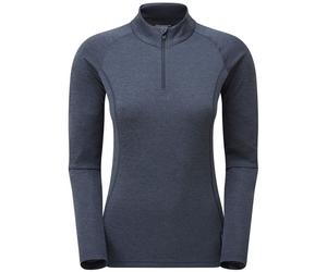 WOMEN'S DART ZIP NECK Longsleeve ECLIPSE BLUE UK10/S