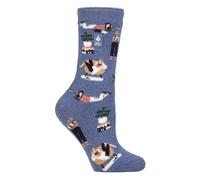 Womens Fun Hobby Socken | Heat Holders Lite | Novelty Winter Fleece gefüttert Thermosocken - Bücherwurm EU 37 - 42