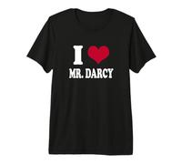Womens Girls I Heart Mr Darcy Premium T-Shirt