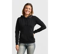 Basic Hoodie 80-20 Damen, Schwarz, L