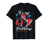 Womens It’s My 47th Birthday Sneakers Est 1979 47 Years Old T-Shirt