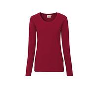 Damen Longsleeve-Shirt "Performance" 179 - HAKRO® weinrot 3XL