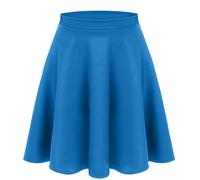Women's Midi Skater Skirt Flared Stretch Skirt for Women - Made in USA