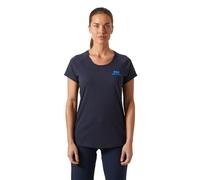 Helly Hansen Damen W Nord Graphic Drop T-Shirt, Marine 2.0, XS