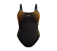 Speedo Shaping Scoop Badeanzug Damen 9179 - black/amberwave 44