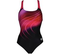 ARENA WOMEN'S SWIMSUIT SWIM PRO BACK 36 BLACK-FREAK ROSE