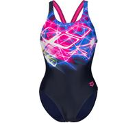 ARENA WOMEN'S SWIMSUIT V BACK PLACEM 38 NAVY-FREAK ROSE