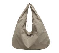 Womens Tote Bag, Solid Color Textured Draped Tote Bag, Ladies Shoulder Bag Large Capacity, Nylon Textured Draped Shoulder Bag Stylish And Versatile Design For College School Work Travel Shopping