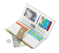 Women's Wallet - Leather Thin Floral Vegan Purse, Zipper Coin Pocket Wallets, Slim Large Capacity Fashionable | Leather Zipper Coin Pocket For Female For Commuting Work Shopping Dating Gym Beach