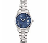 Women's watch only time Bulova Wilton Lady blue 96M163 steel