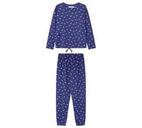 Women'secret Damen Long Pyjama Daily Farmer's Market Pyjamas, blau, XXL