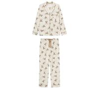Women'secret Damen Pijama Largo Daily Teddy Pyjamas, Marron, XL
