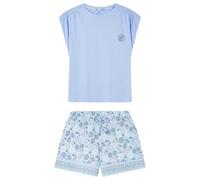 Women'secret Damen Short Pyjama Daily Garden Pyjamas, blau, XS