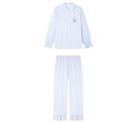 Women'secret Long Pyjama Multilicense Lucky Love Snoopy für Damen, blau, XL