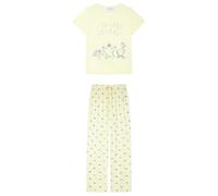 Women'secret Long Pyjama Multilicense Play Sesame Street Damen-Pyjama, gelb, XS