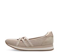 Woms Ballerina BEIGE/GOLD - Gr. - 38