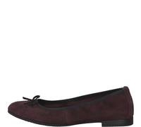 Woms Ballerina BORDEAUX/BLACK - Gr. - 37