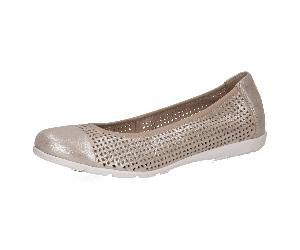 Woms Ballerina braun TAUPE METALLIC - Gr. - 39
