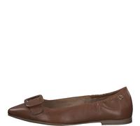 Woms Ballerina COGNAC NAPPA - Gr. - 41