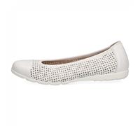 Woms Ballerina WHITE NAPPA - Gr. - 38