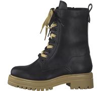 Woms Boots BLACK/CAMEL - Gr. - 37