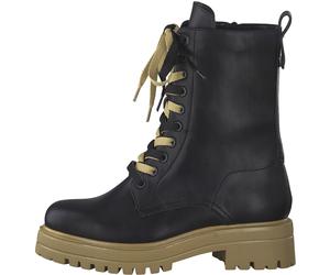 Woms Boots BLACK/CAMEL - Gr. - 37