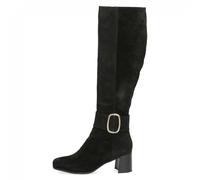 Woms Boots BLACK SUEDE - Gr. - 38