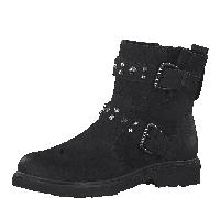 Woms Boots schwarz BLACK NUBUCK - Gr. - 37