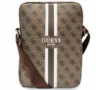 Tasche für Tablets 10'' 27 x 20 x 5 cm, Guess 4G Stripes, Braun