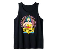 Wonder Woman Circle Portrait Tank Top