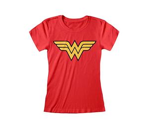 Wonder Woman DC Comics Damen-T-Shirt, kurzärmelig, rot, XL