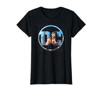 Wonder Woman DC Comics Logo T Shirt T-Shirt, Damen, Schwarz, M