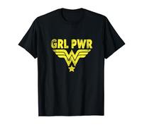 Wonder Woman Girl Power Yellow T-Shirt